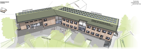 Entwurf der Auspurg Löwensteine Architekten PartGmbH